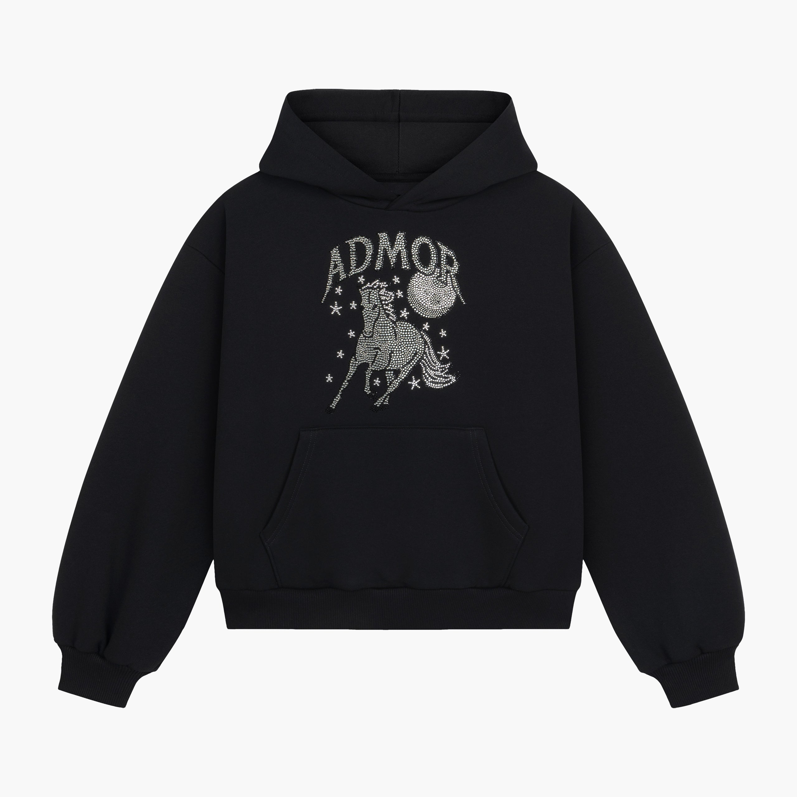 HORSE HOODIE (BLACK)