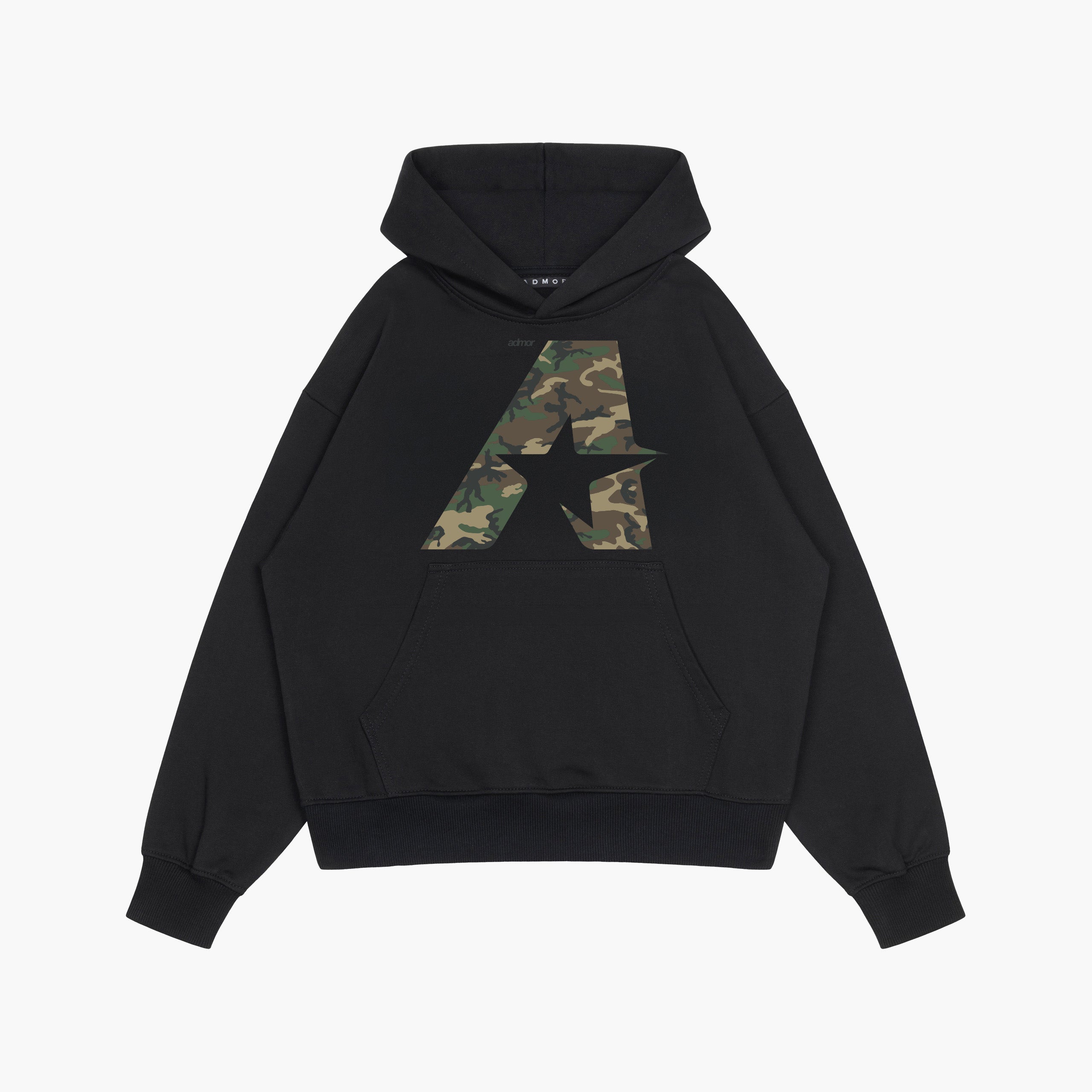 A STAR HOODIE (BLACK)