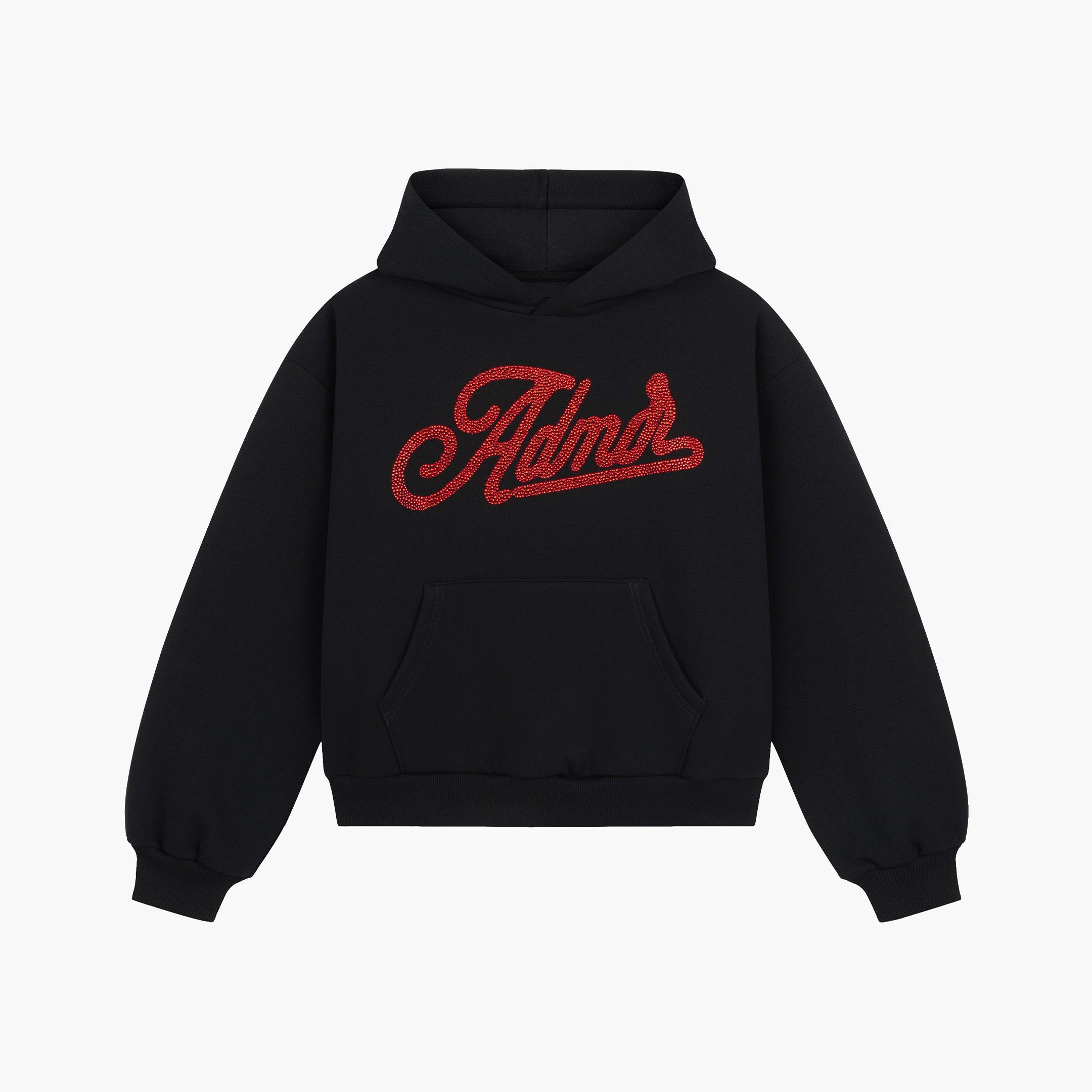 RED ADMOR HOODIE (BLACK)