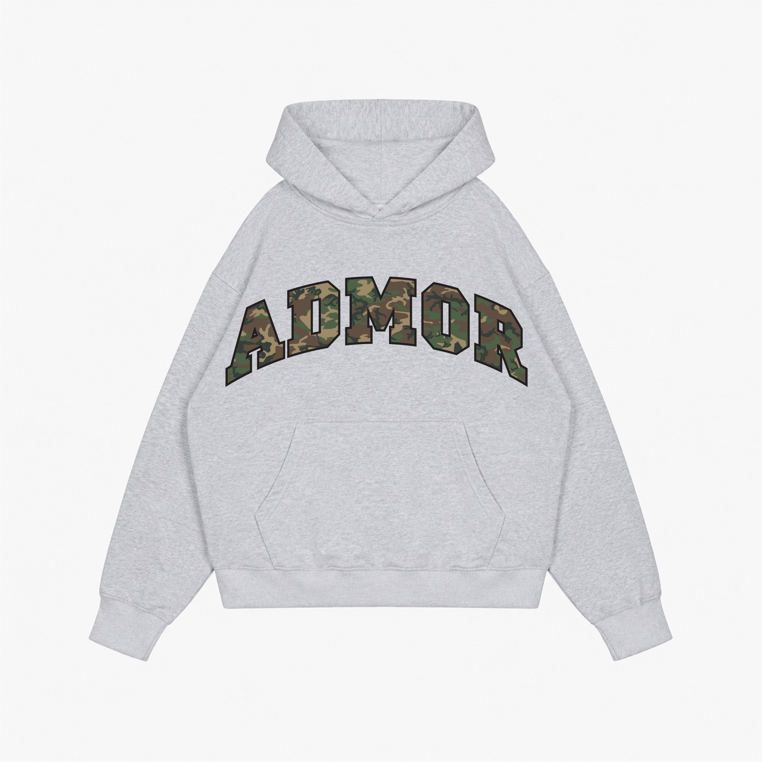 UNIVERSITY CAMO HOODIE (MELANGE)