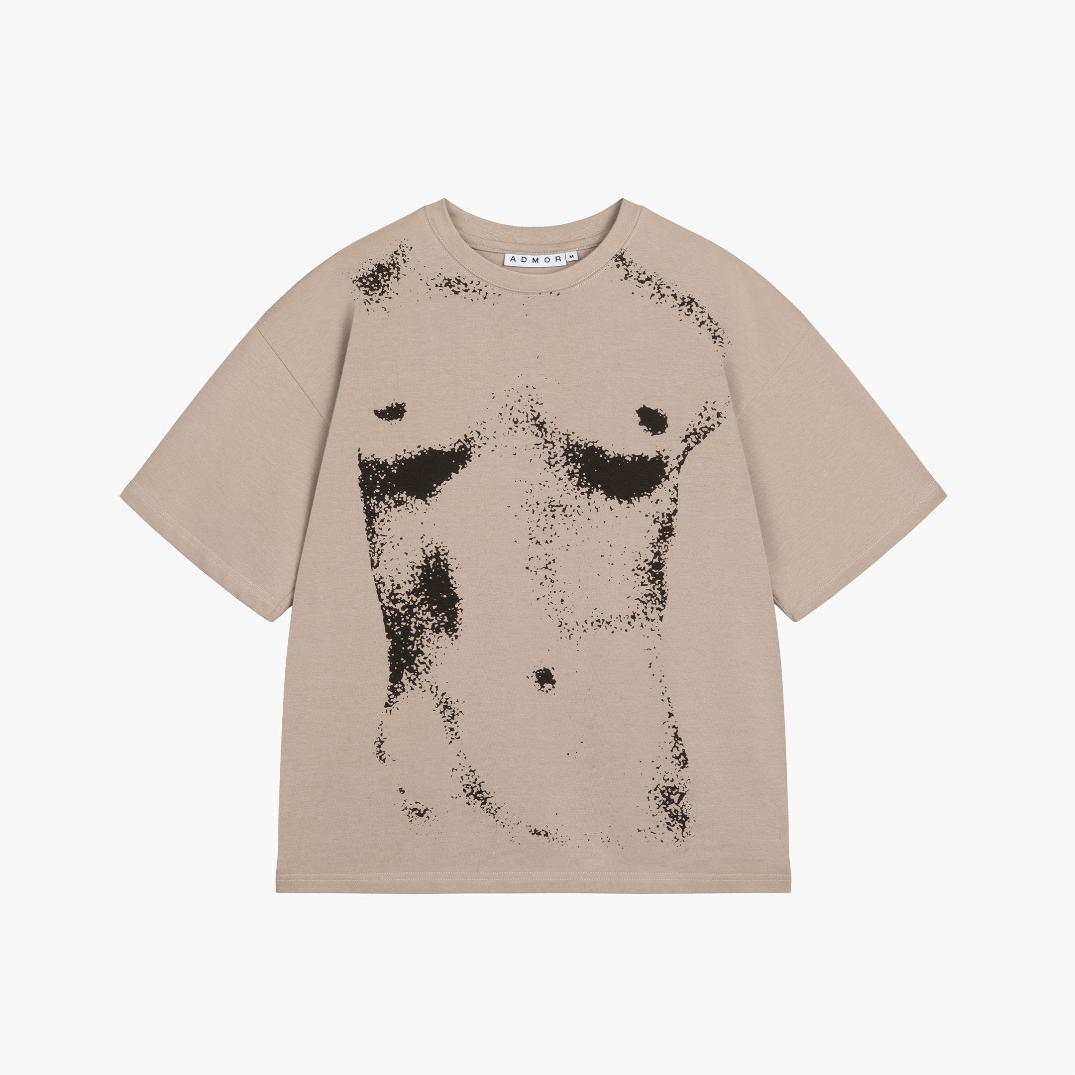 SILHOUETTE FEMALE HEAVY TEE (TAUPE)