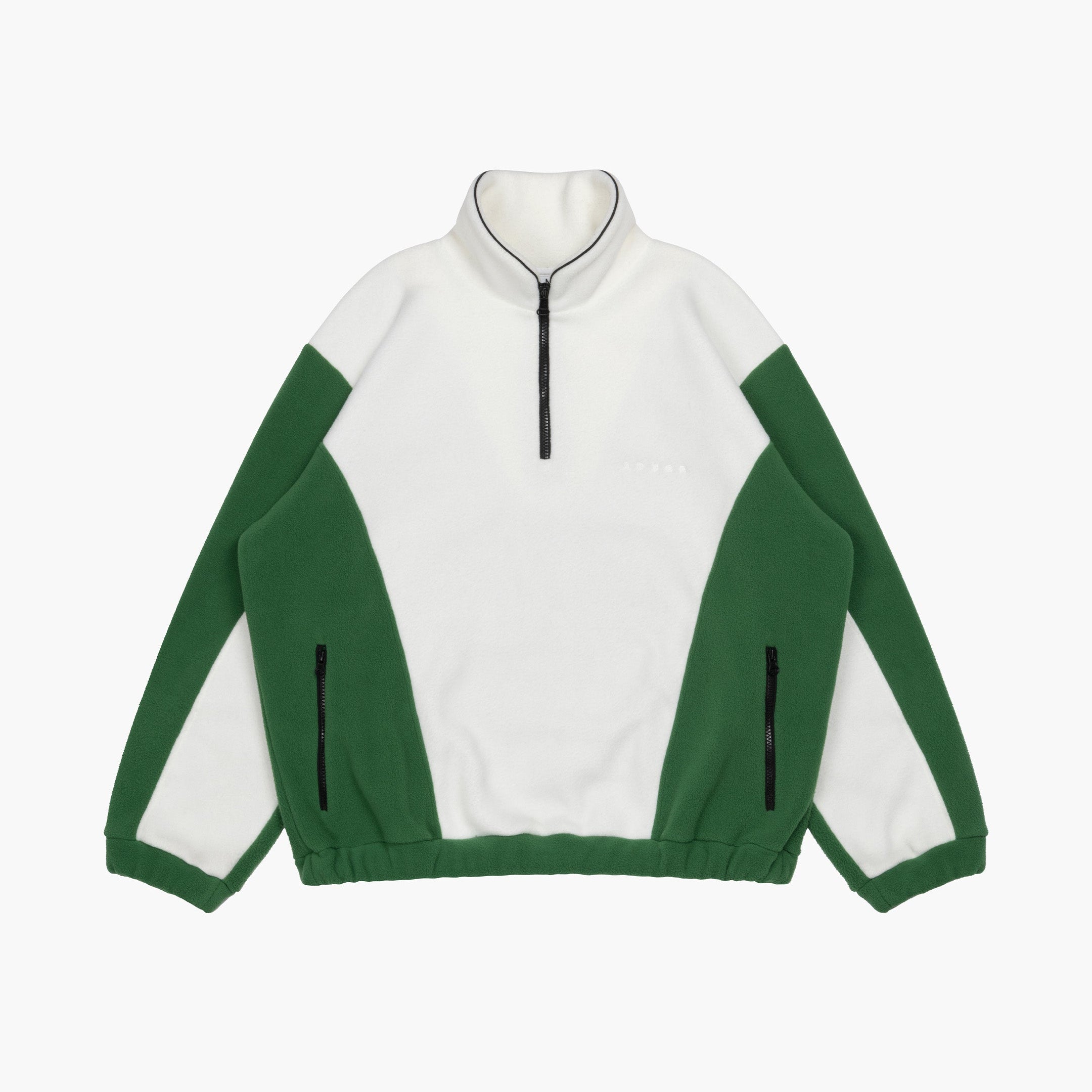VINTAGE FLEECE (CREAM-GREEN)