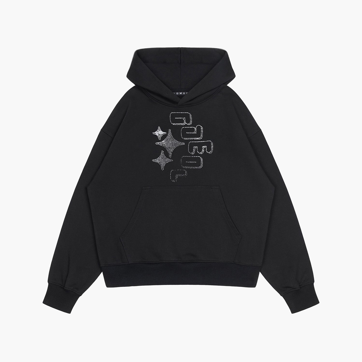 ADMOR STARS CRYSTALS HOODIE (BLACK)