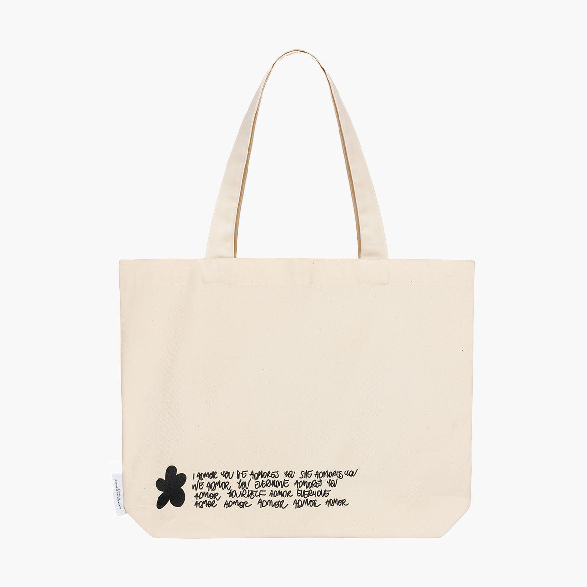 WE ADMOR YOU TOTE BAG (CREAM)