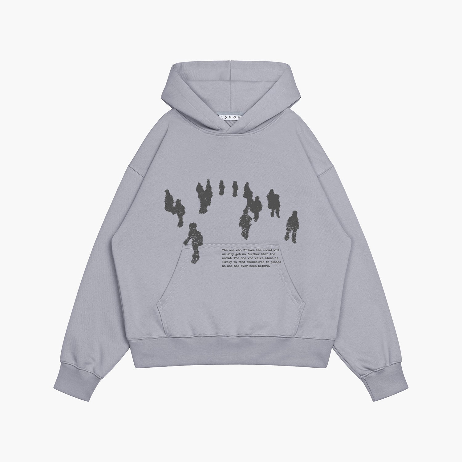 CROWD HOODIE (GREY)