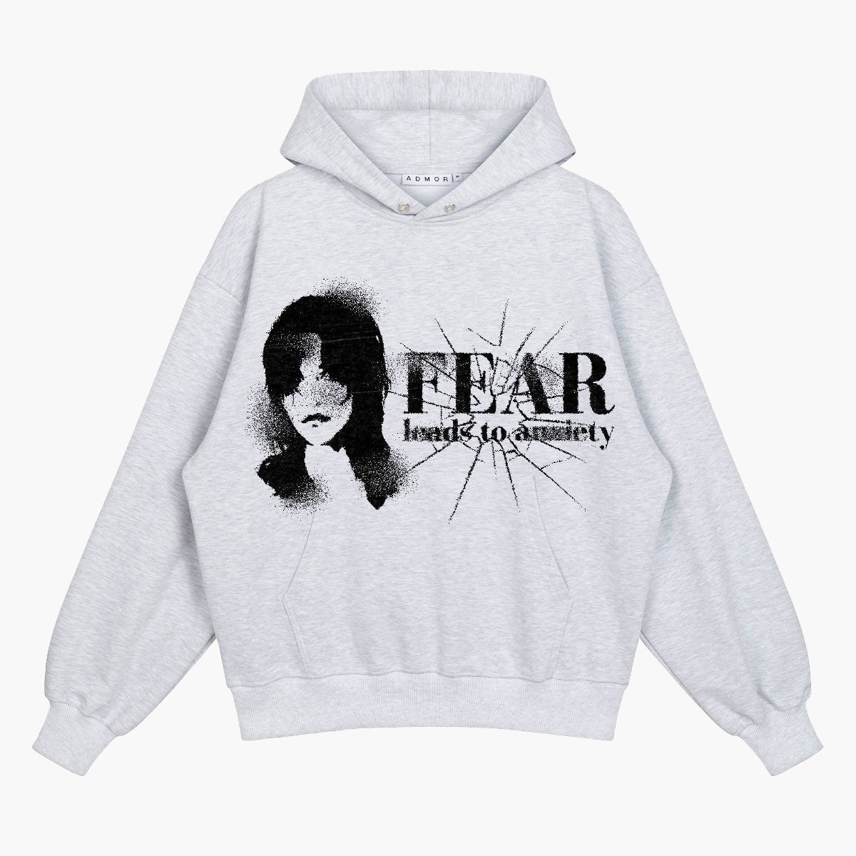 FEAR HEAVY HOODIE (MELANGE)