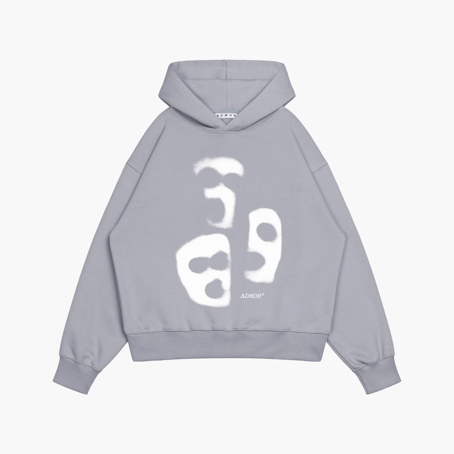 GHOSTS HOODIE (GREY)