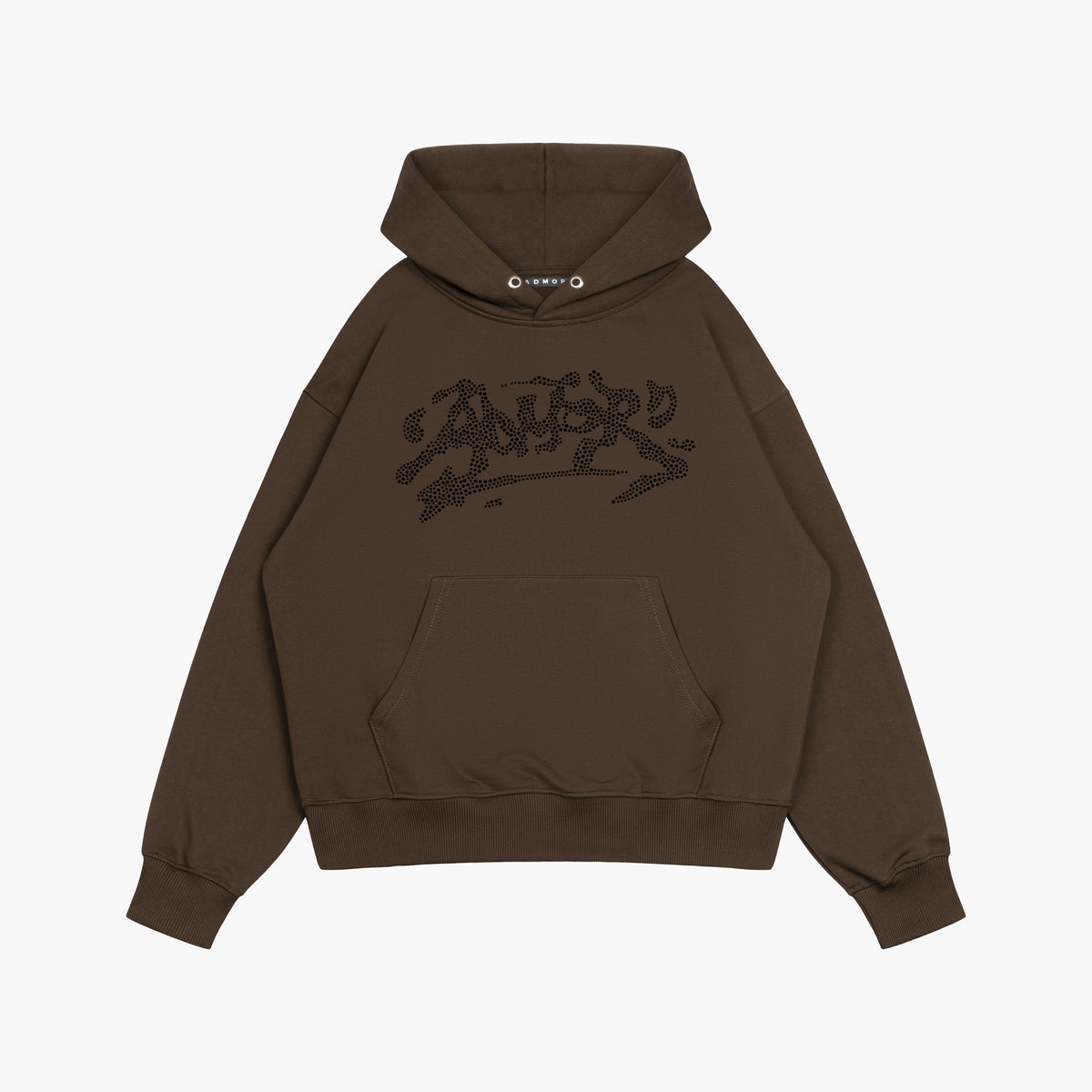 INK CRYSTALS HOODIE (BROWN)