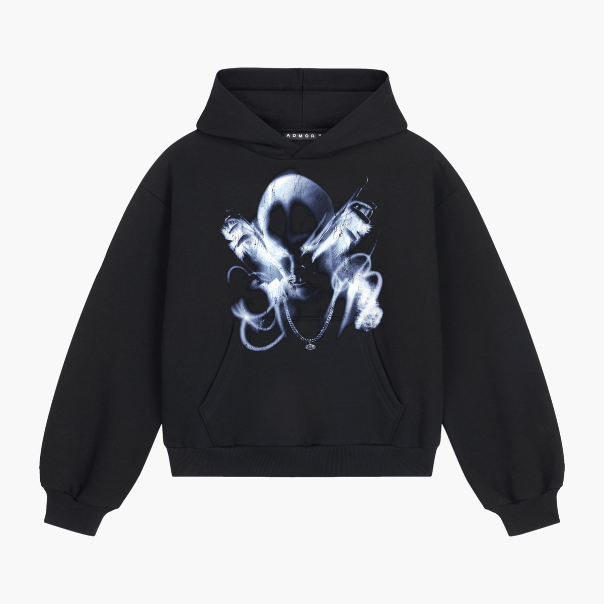 MYSTIC FACE HOODIE (BLACK)