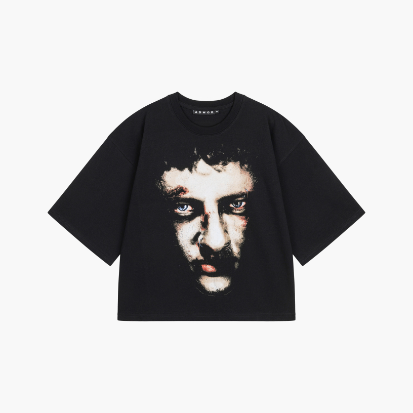 AFTERMATH BOXY TEE (BLACK)