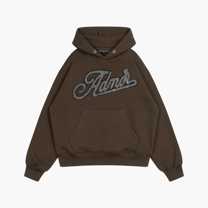 DIAMONDS HOODIE (BROWN)