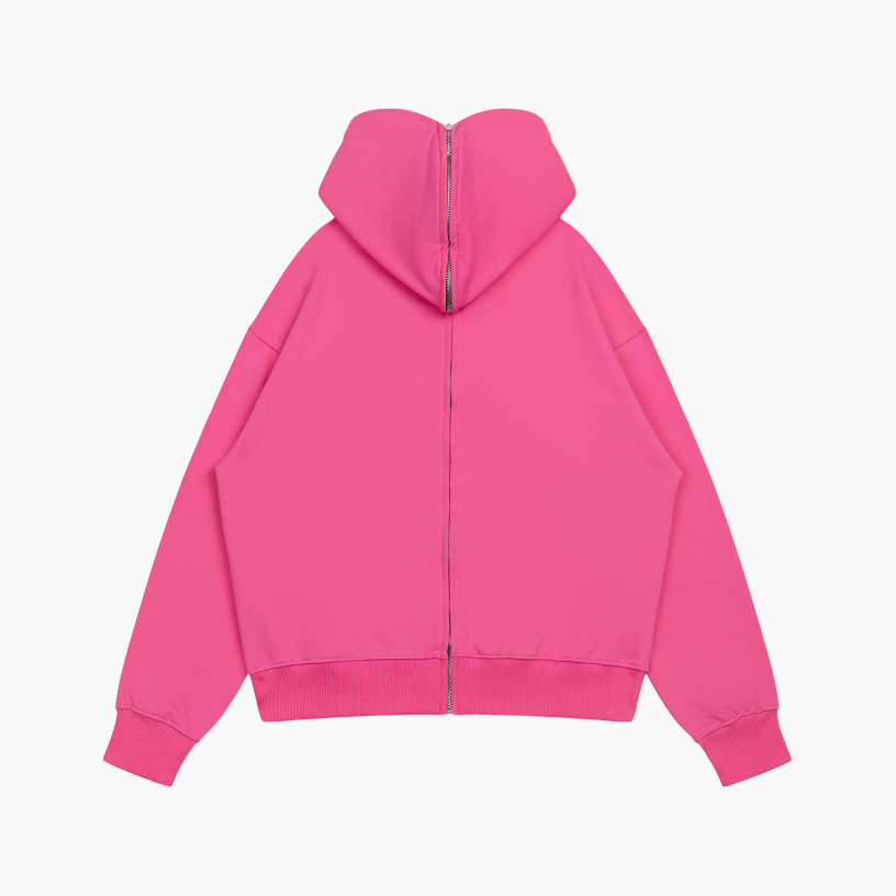 BALLET TEDDY INFINITY ZIP HOODIE (PINK)