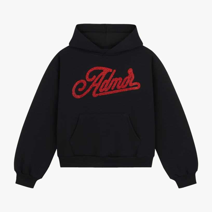RED ADMOR HOODIE (BLACK)