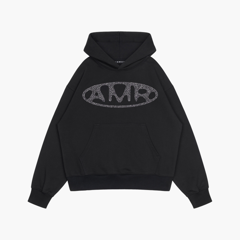 AMR CRYSTALS HOODIE (BLACK)