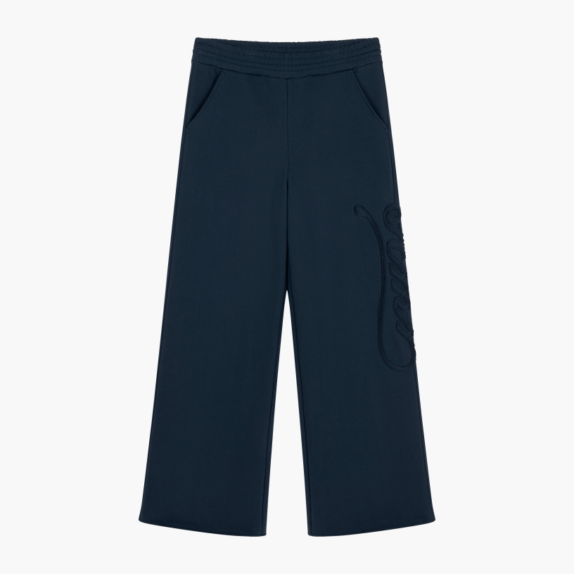 AMR PATCH LOOSE SWEATPANTS (DARK NAVY)