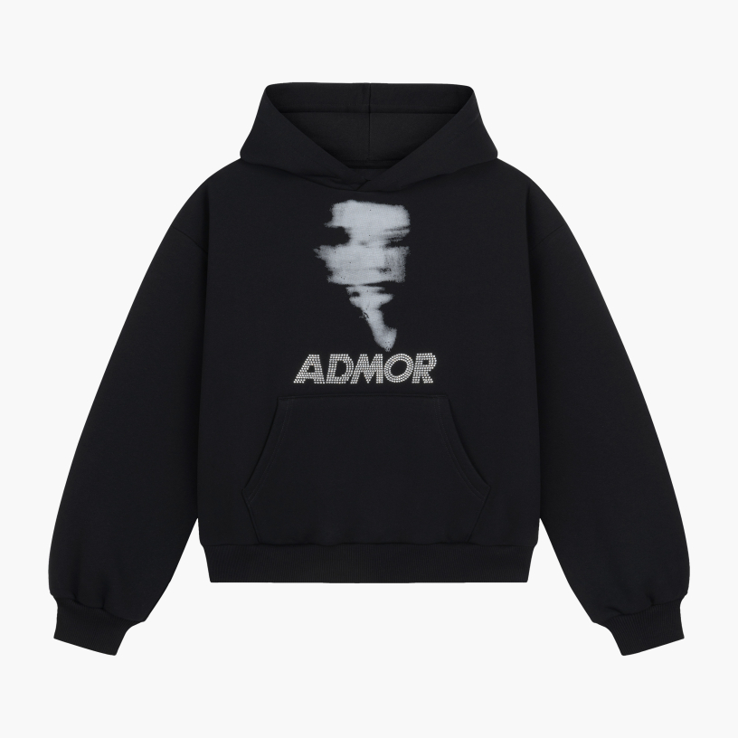  CRASH HOODIE (BLACK)