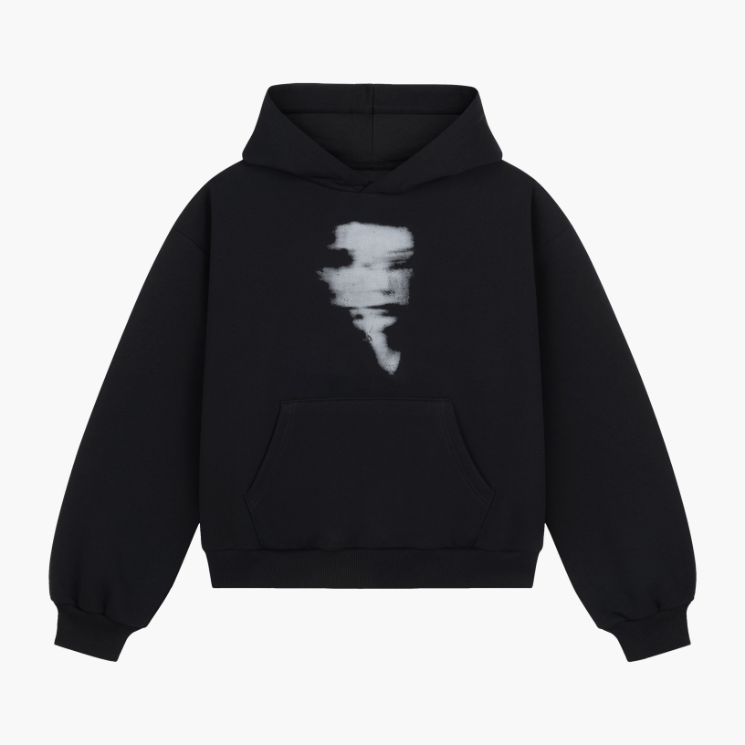  CRASH HOODIE (BLACK)