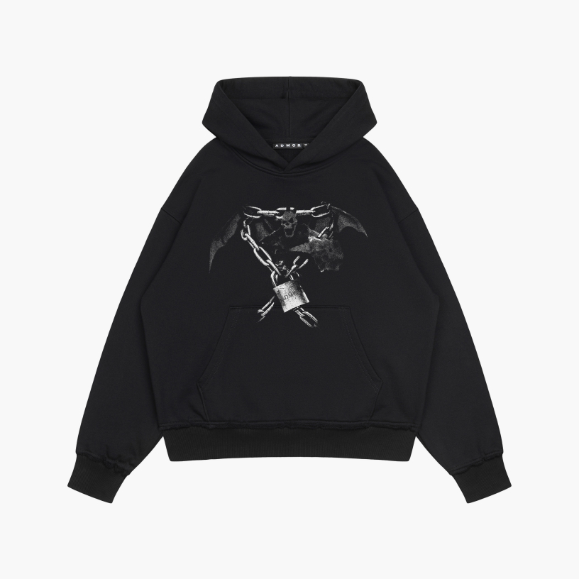 DEVIL'S CHAIN OV HOODIE (BLACK)