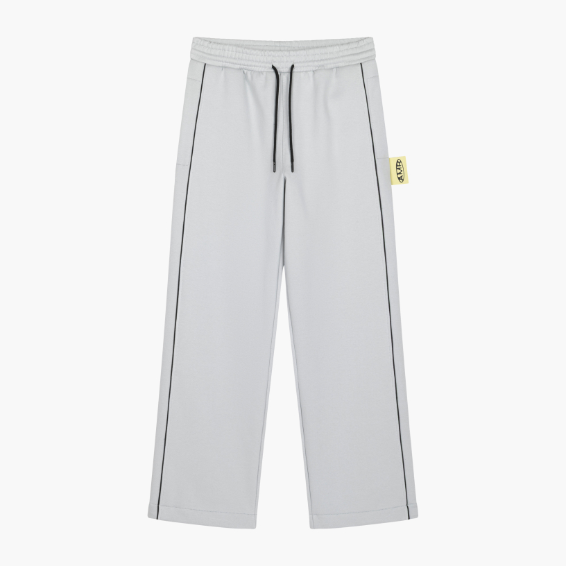 PIPPING OVERSIZE SWEATPANTS (GREY)