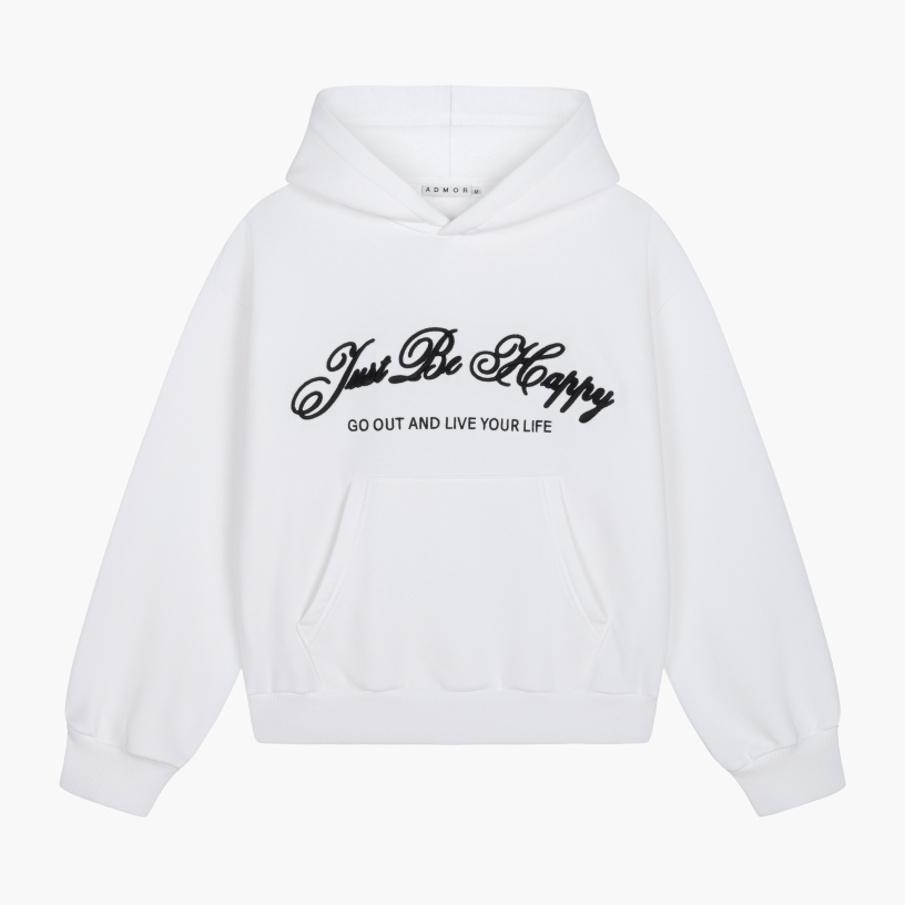 FLOWERS HOODIE (CREAM)