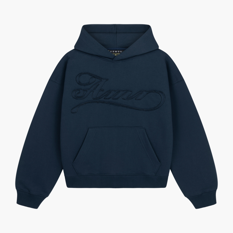 AMR PATCH REGULAR HOODIE (DARK NAVY)