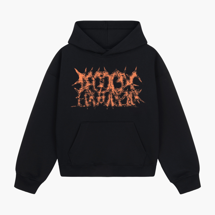 THRASH METAL HOODIE (BLACK)