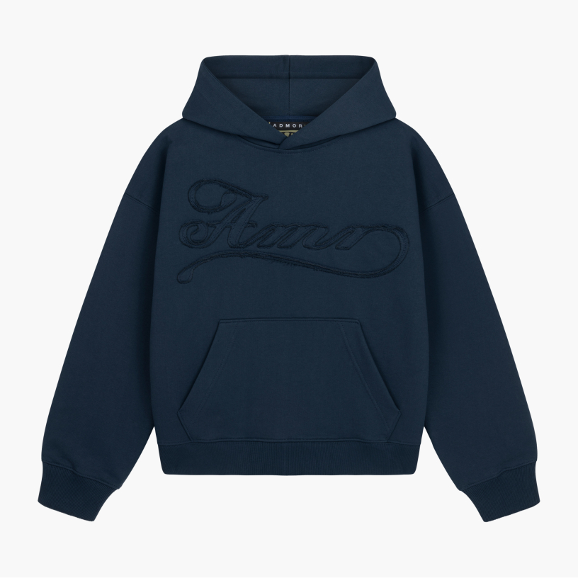 AMR PATCH REGULAR HOODIE (DARK NAVY)