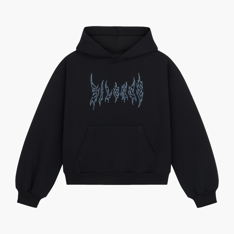  SILENCE HOODIE (BLACK)