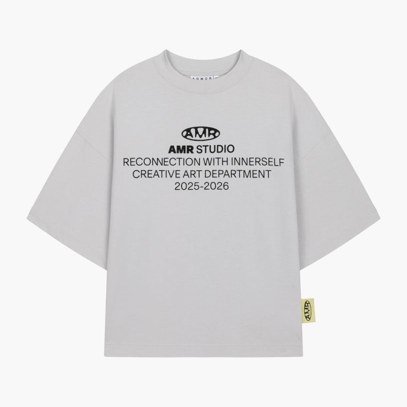 STUDIO OVERSIZE TEE (GREY)