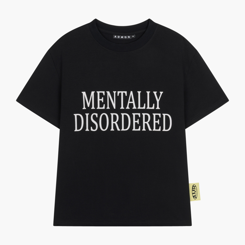 MENTALLY REGULAR TEE (BLACK)