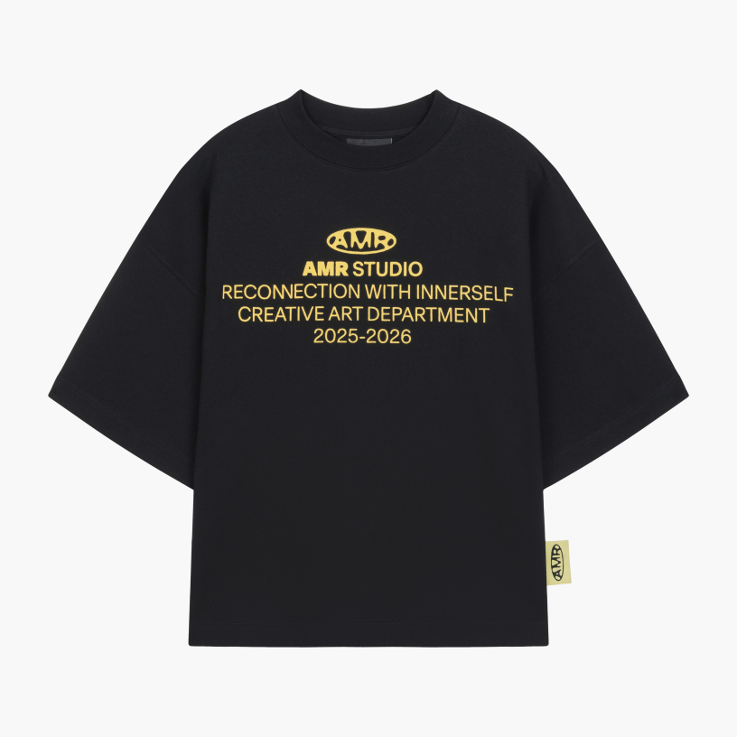 STUDIO OVERSIZE TEE (BLACK)