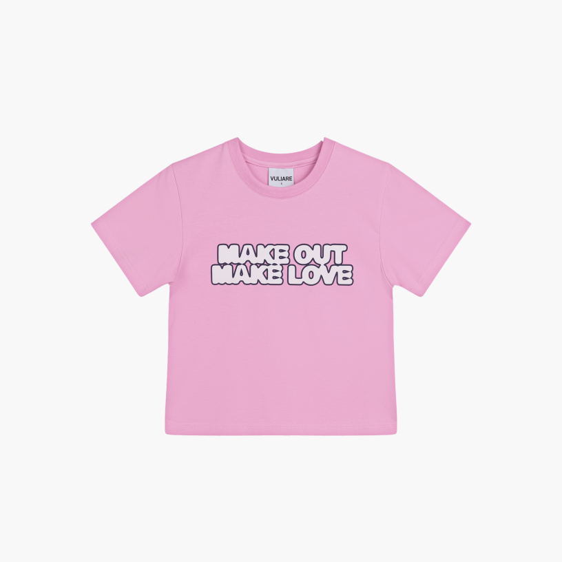 MAKE OUT BABY TEE (PINK)