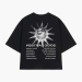 SUNSTONE FESTIVAL CROPPED BOXY TEE (BLACK)