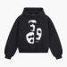 GHOSTS BOXY HOODIE (BLACK)