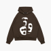 GHOSTS HEAVY HOODIE (BROWN)