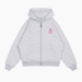 IT’S FINE ZIP HOODIE (MELANGE)