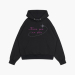 KISS ME OR DIE HOODIE (BLACK)