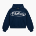 OUTLAWS CROPPED BOXY HOODIE (NAVY) 