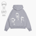 PLUMMET BOXY HOODIE (GREY)