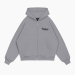 SHOOTING STAR ZIP HOODIE (GREY)
