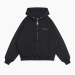 SHOOTING STAR ZIP HOODIE (BLACK)