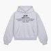 STUDIO CROPPED BOXY HOODIE (WASHED GREY)