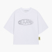 METAL CROPPED BOXY TEE (WHITE)