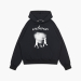 STRANGEFACE HEAVY HOODIE (BLACK)