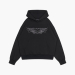 TRIBAL CRYSTALS HOODIE (BLACK)