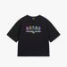 BARELY HOLDING OVERSIZE TEE (BLACK)