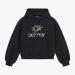 ZEBRA HOODIE (BLACK)